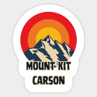 Mount Kit Carson Sticker